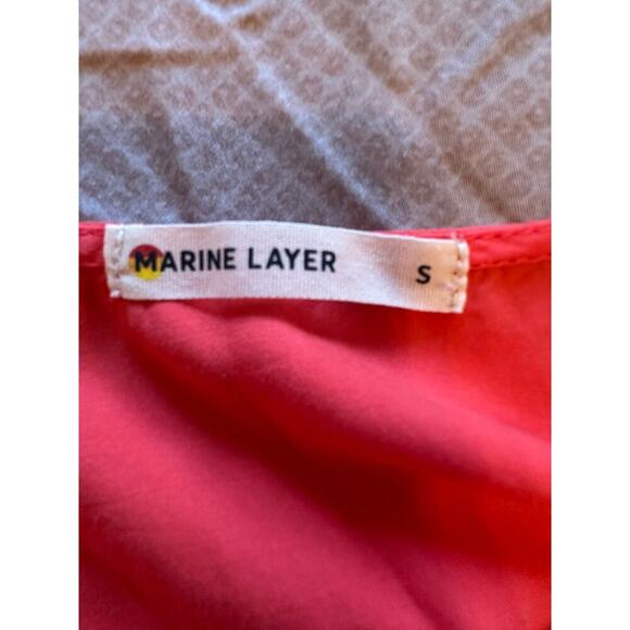 Marine Layer Maeve Colorblock Maxi Dress Size Small - Picture 7 of 13